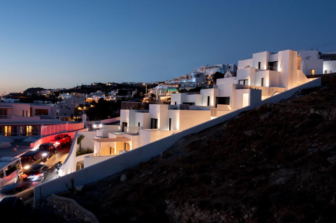Cubic Mykonos Seafront Design Suites Ornos  Bagian luar foto