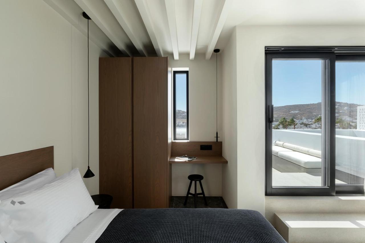 Cubic Mykonos Seafront Design Suites Ornos  Bagian luar foto